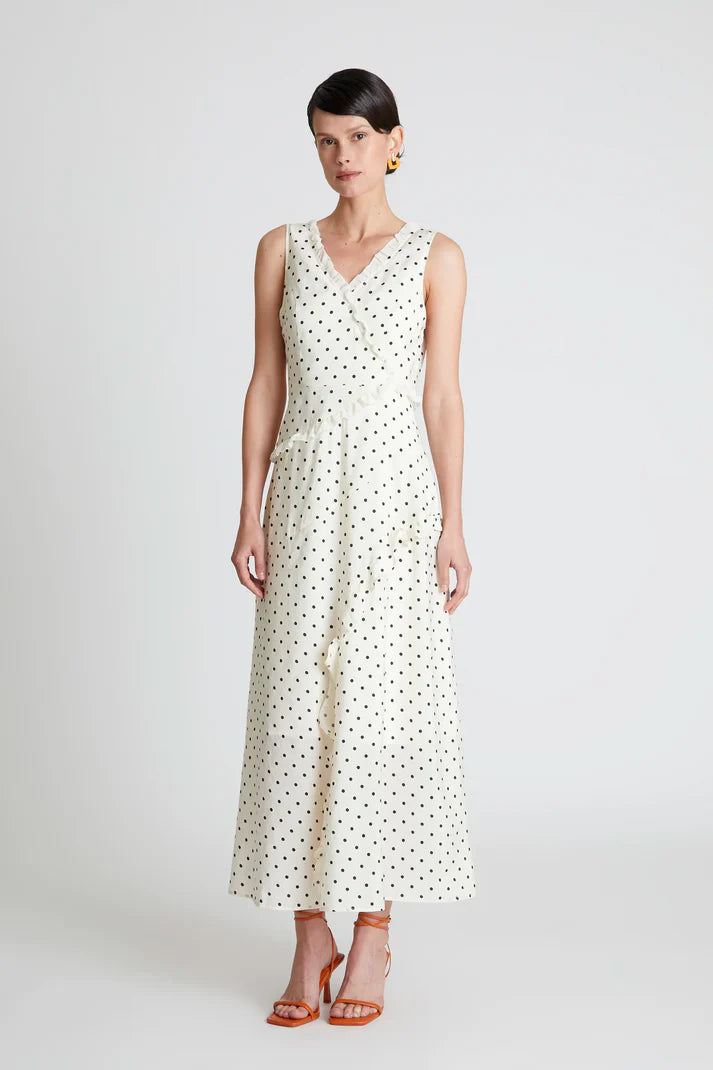 Vestido de Volantes con Lunares