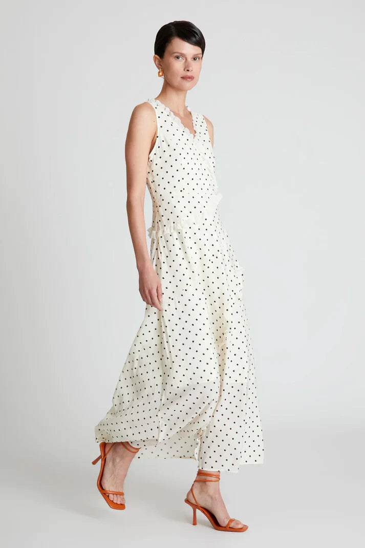 Vestido de Volantes con Lunares