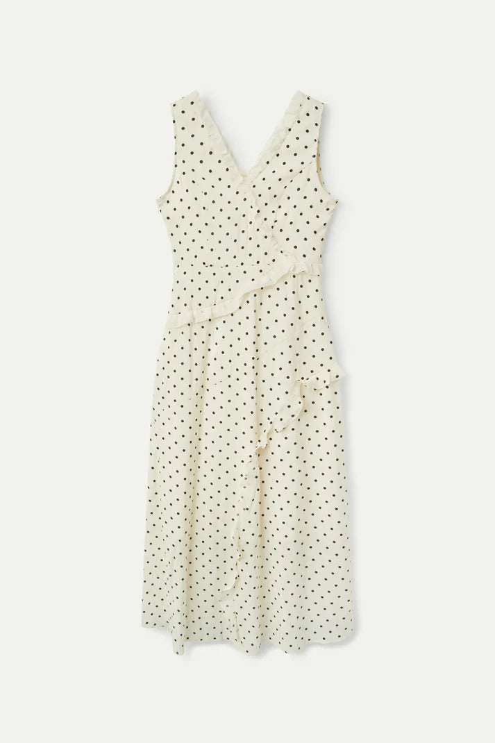 Vestido de Volantes con Lunares