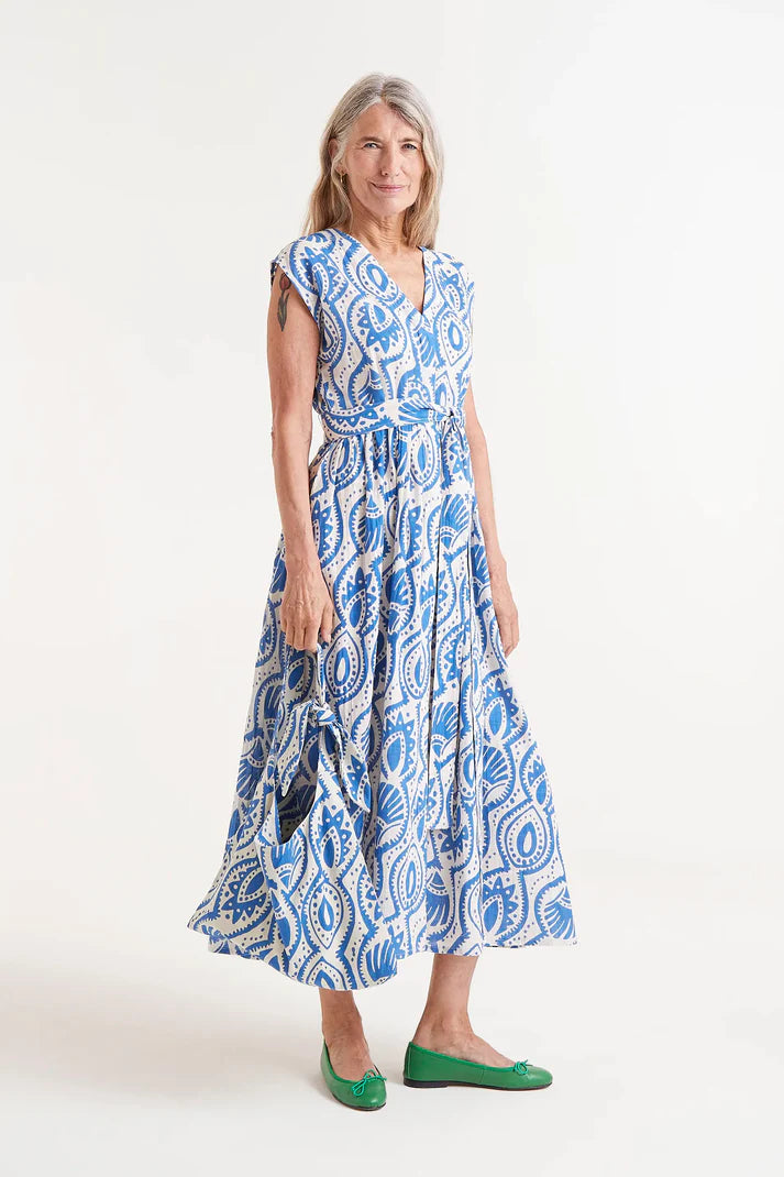 Vestido Midi Estampado