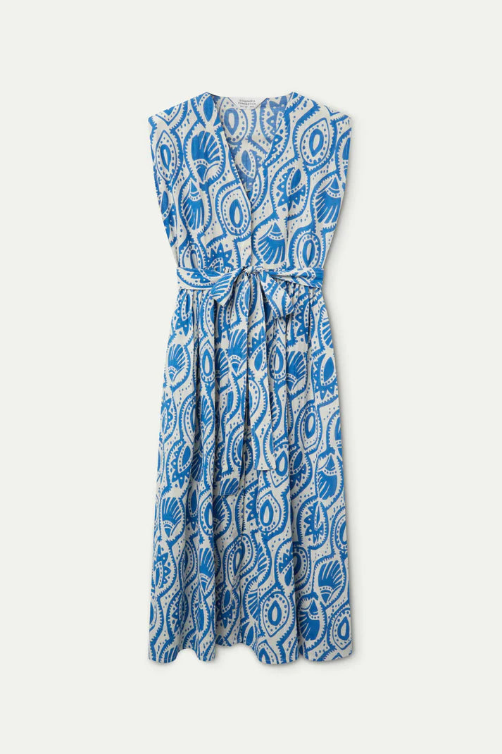 Vestido Midi Estampado