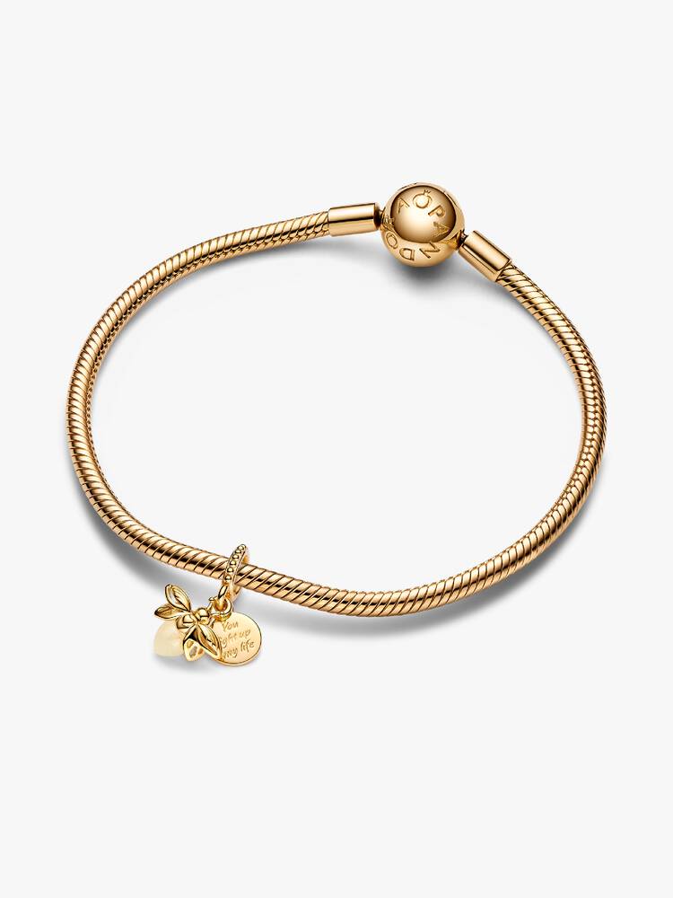 Charm de chapa de oro