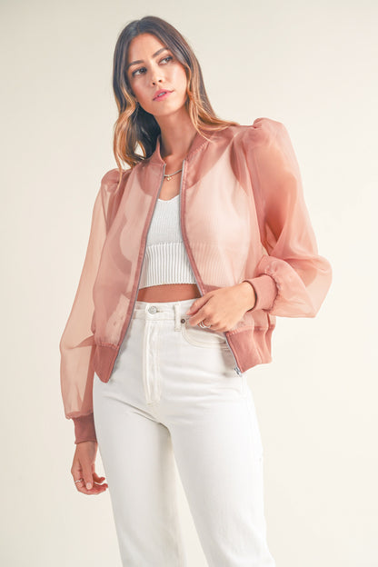 Chaqueta de Organza