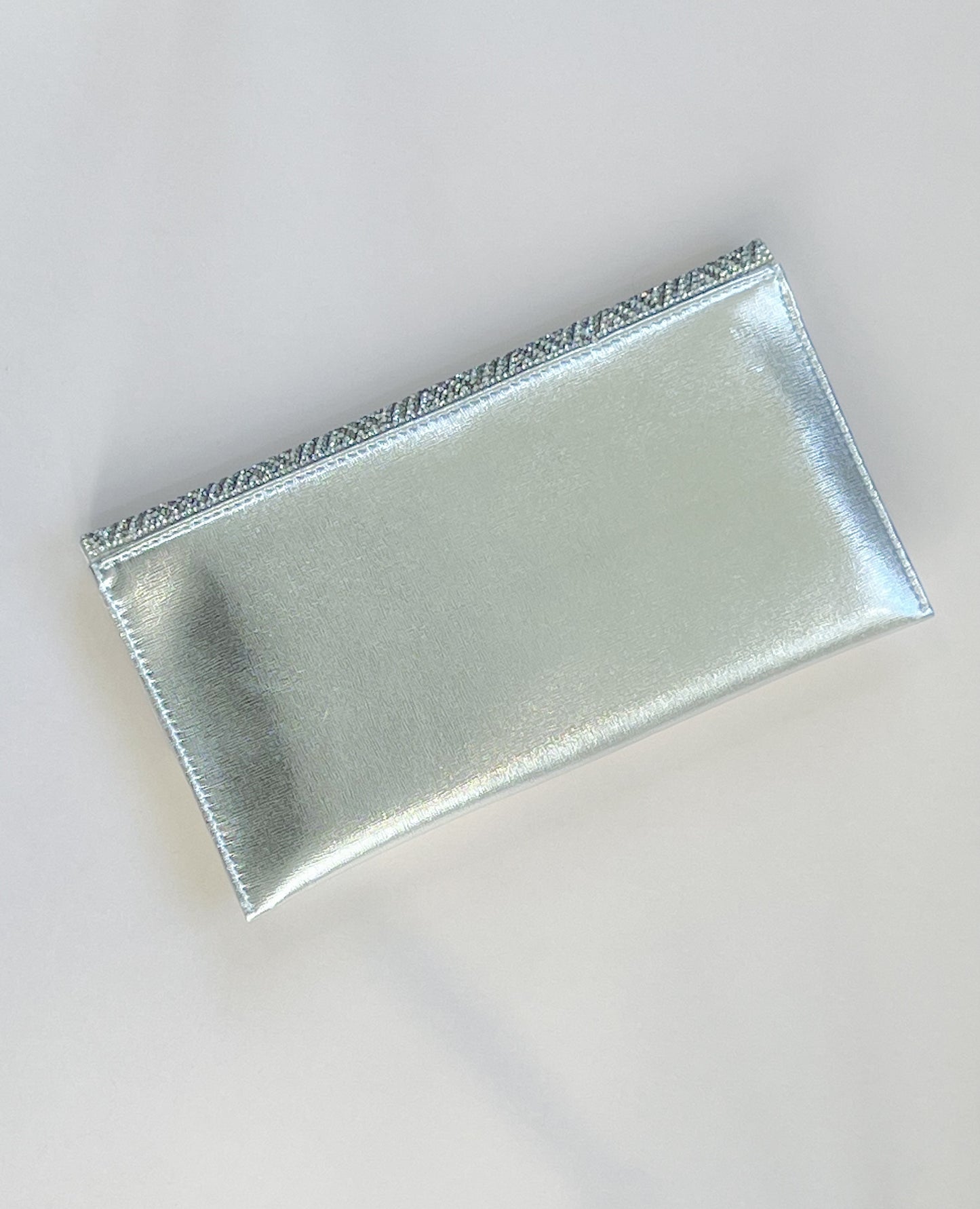 Bolso Clutch Plata