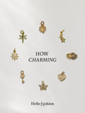 Charm de chapa de oro