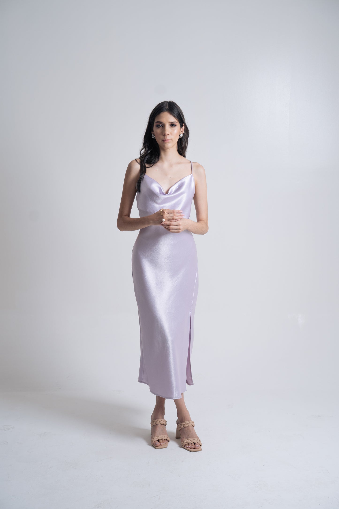 Vestido Lencero Lavanda